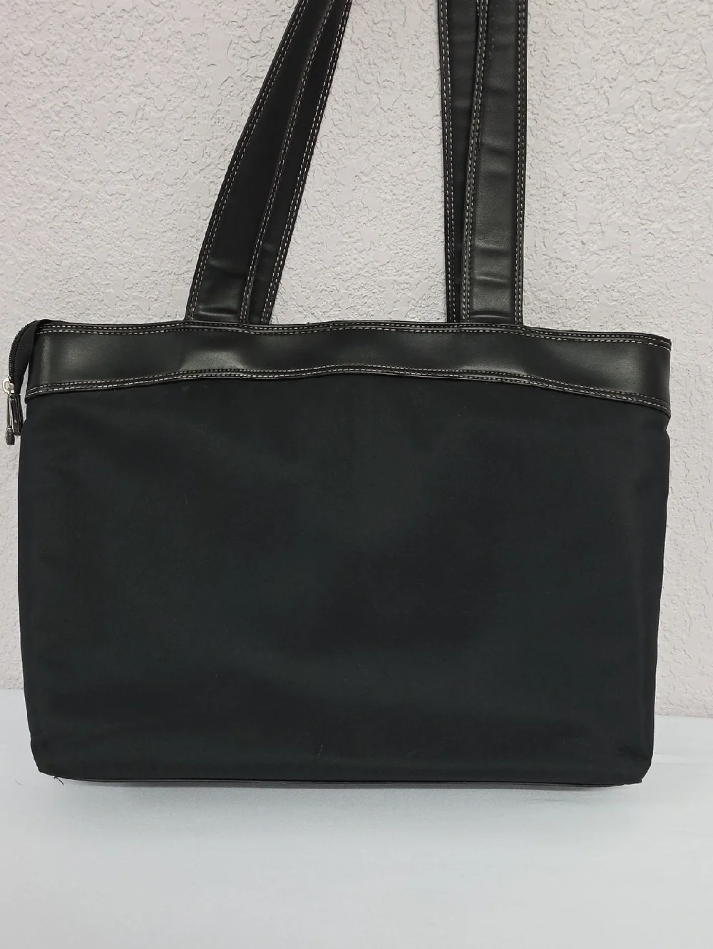SwissGear Black Laptop Office Carryall Tote Purse Bag Large